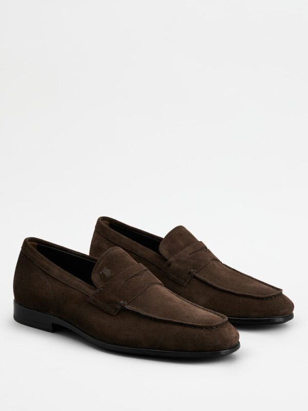 SUEDE LOAFERS
