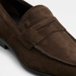 SUEDE LOAFERS