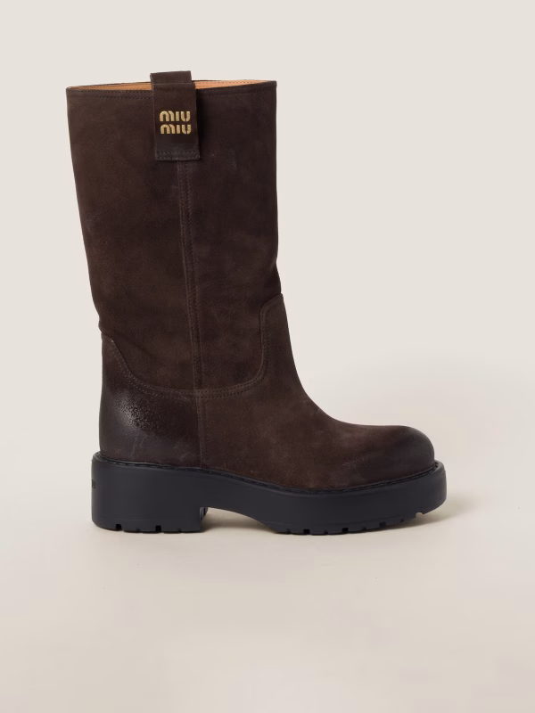 SUEDE BOOTS