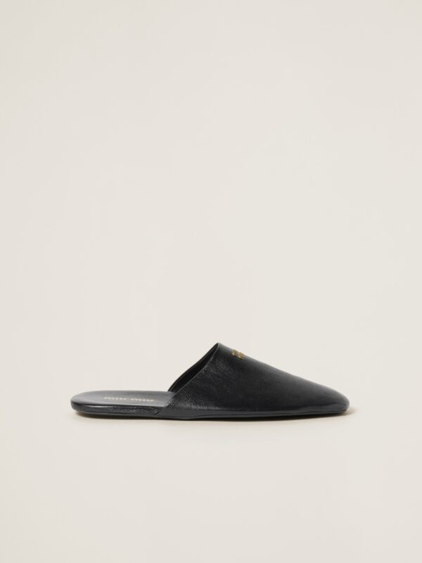 LEATHER SLIPPERS