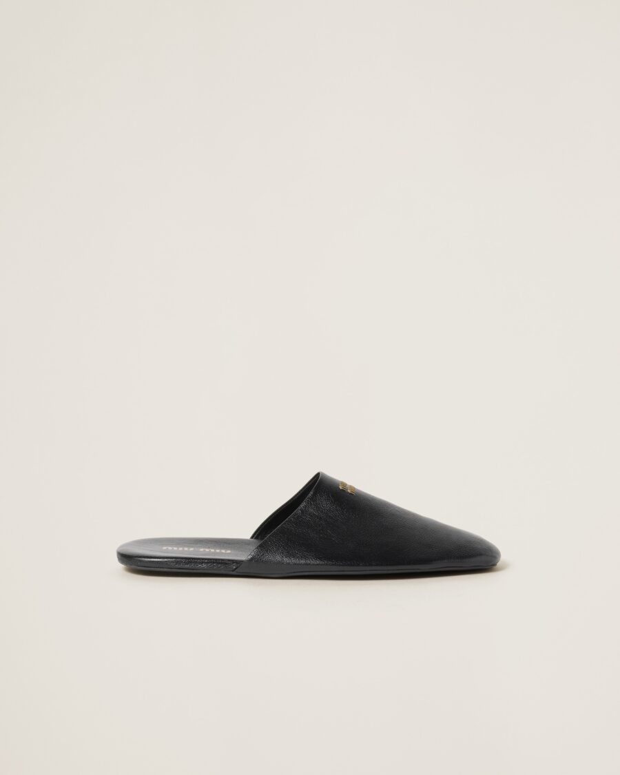 LEATHER SLIPPERS