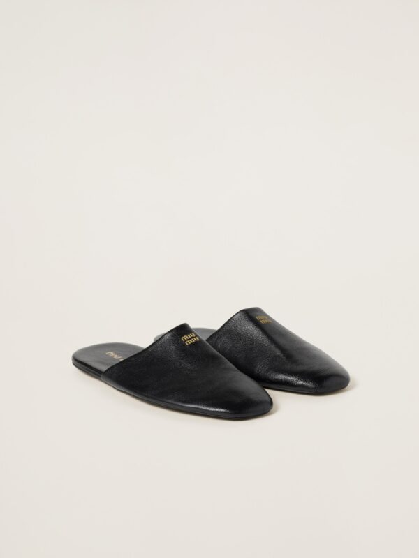 LEATHER SLIPPERS