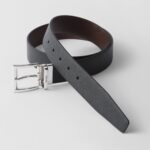 SAFFIANO LEATHER REVERSIBLE BELT