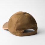 RE-NYLON AND LEATHER CAP