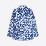 PRINTED COCOON SHIRT