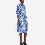 PRINTED COCOON SHIRT