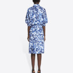 PRINTED COCOON SHIRT