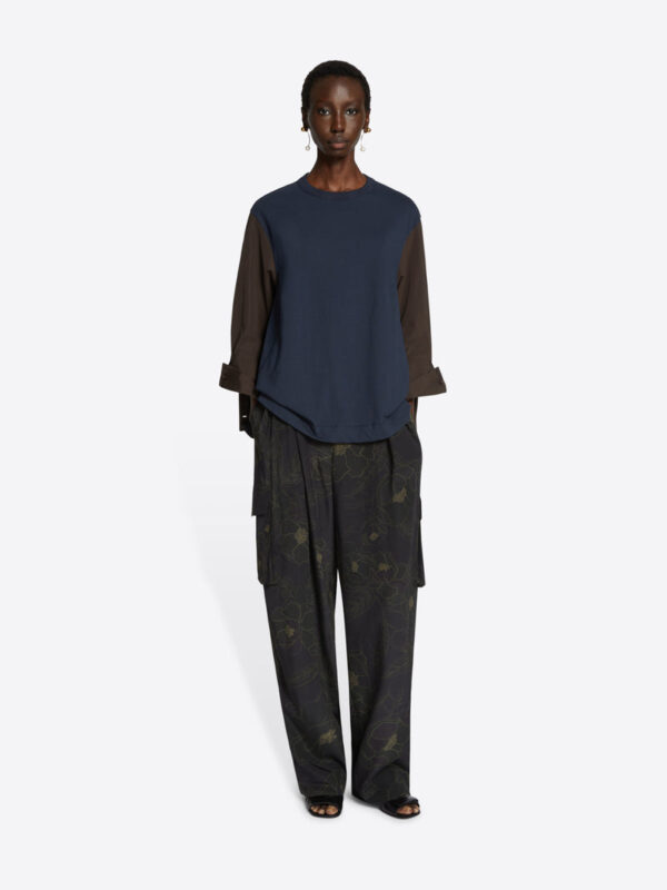 CONTRAST SLEEVES TEE