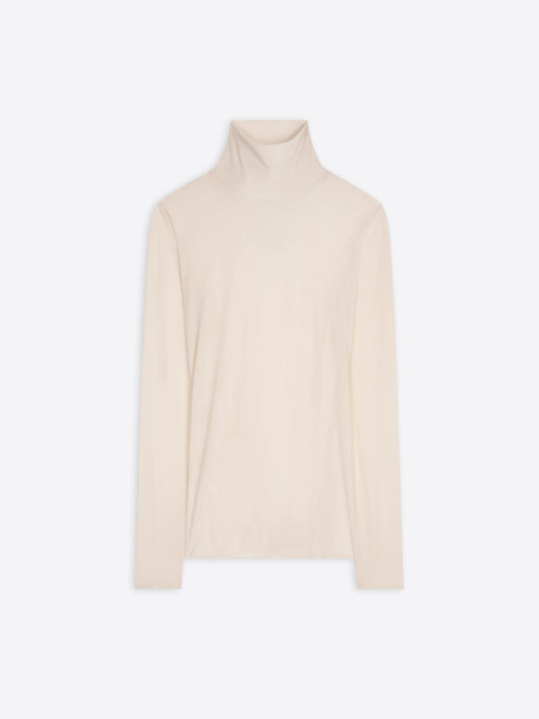 SHEER TURTLENECK