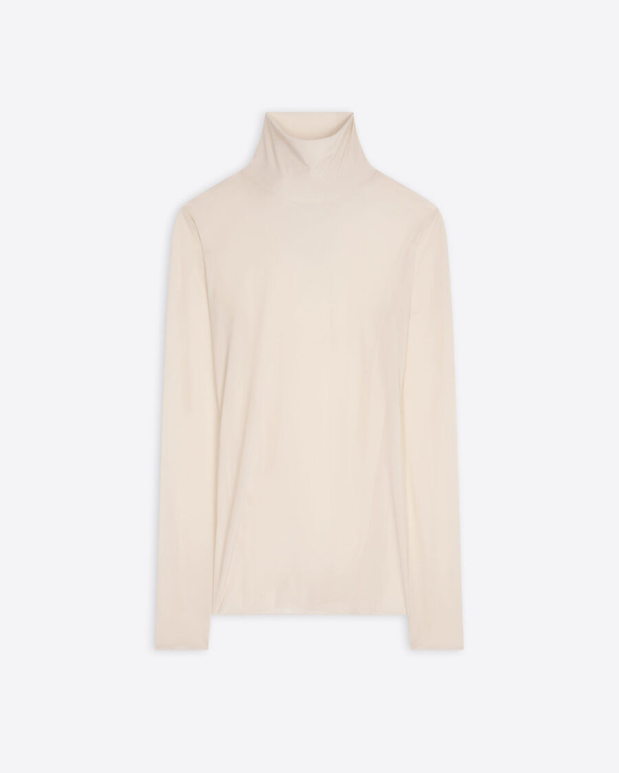 SHEER TURTLENECK