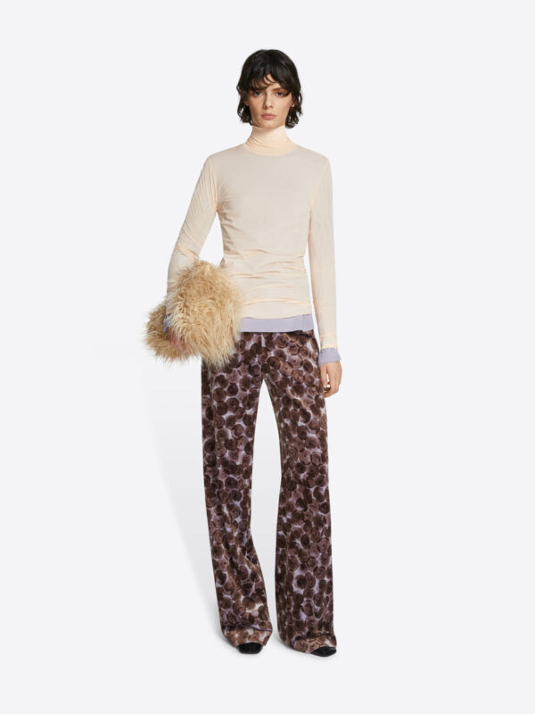 SHEER TURTLENECK