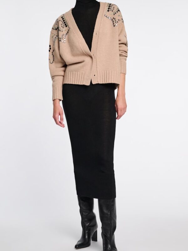 EMBELLISHED STATEMENTS CARDIGAN