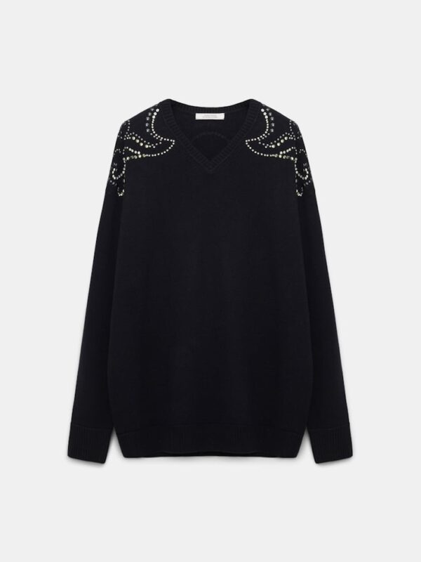 EMBELLISHED STATEMENTS SWEATER