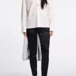 POPLIN POWER BLOUSE