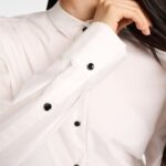 POPLIN POWER BLOUSE