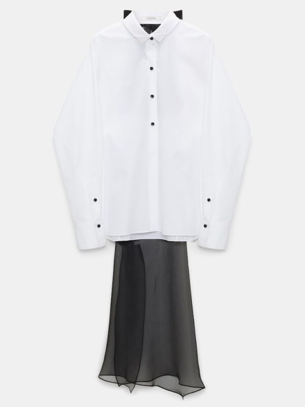 POPLIN POWER BLOUSE