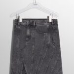 DENIM MIDI SKIRT