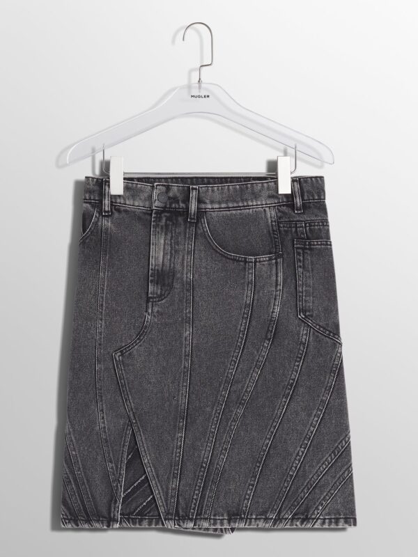DENIM MIDI SKIRT