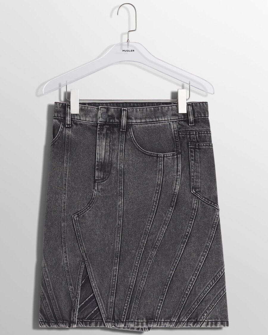 DENIM MIDI SKIRT