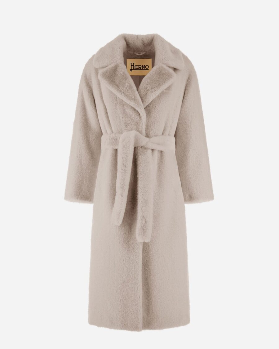 SOFT FAUX FUR COAT