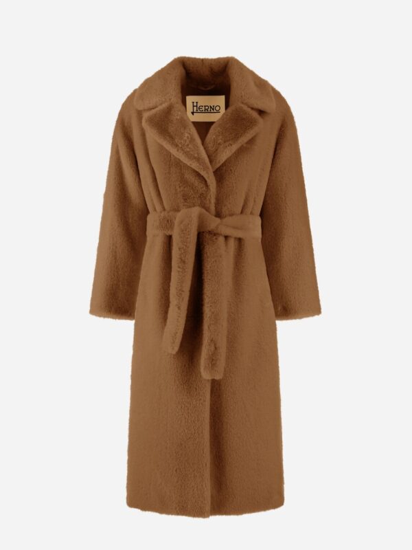 SOFT FAUX FUR COAT