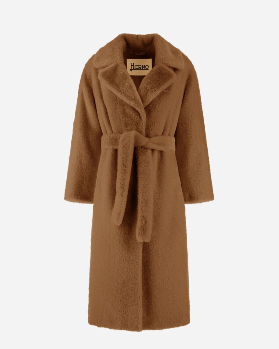 SOFT FAUX FUR COAT
