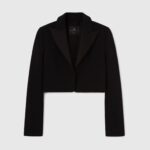 CROPPED INTERLOCK BLAZER