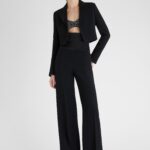 CROPPED INTERLOCK BLAZER
