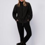 ZIPPED CARDIGAN
