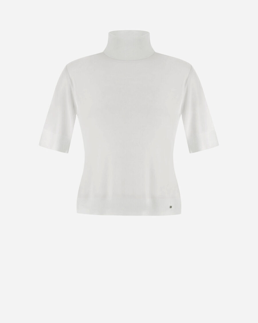 SWEATER IN FINE WOOL JERSEY