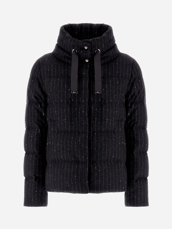 CAPE IN TWINKLE PINSTRIPED