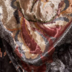 PRINTED CHENILLE TROUSERS