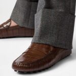 LEATHER GOMMINO DRIVING SHOE