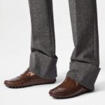 LEATHER GOMMINO DRIVING SHOE