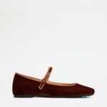 VELVET BALLERINAS