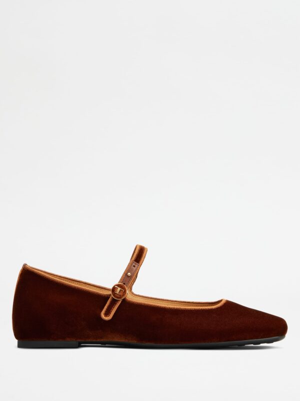 VELVET BALLERINAS