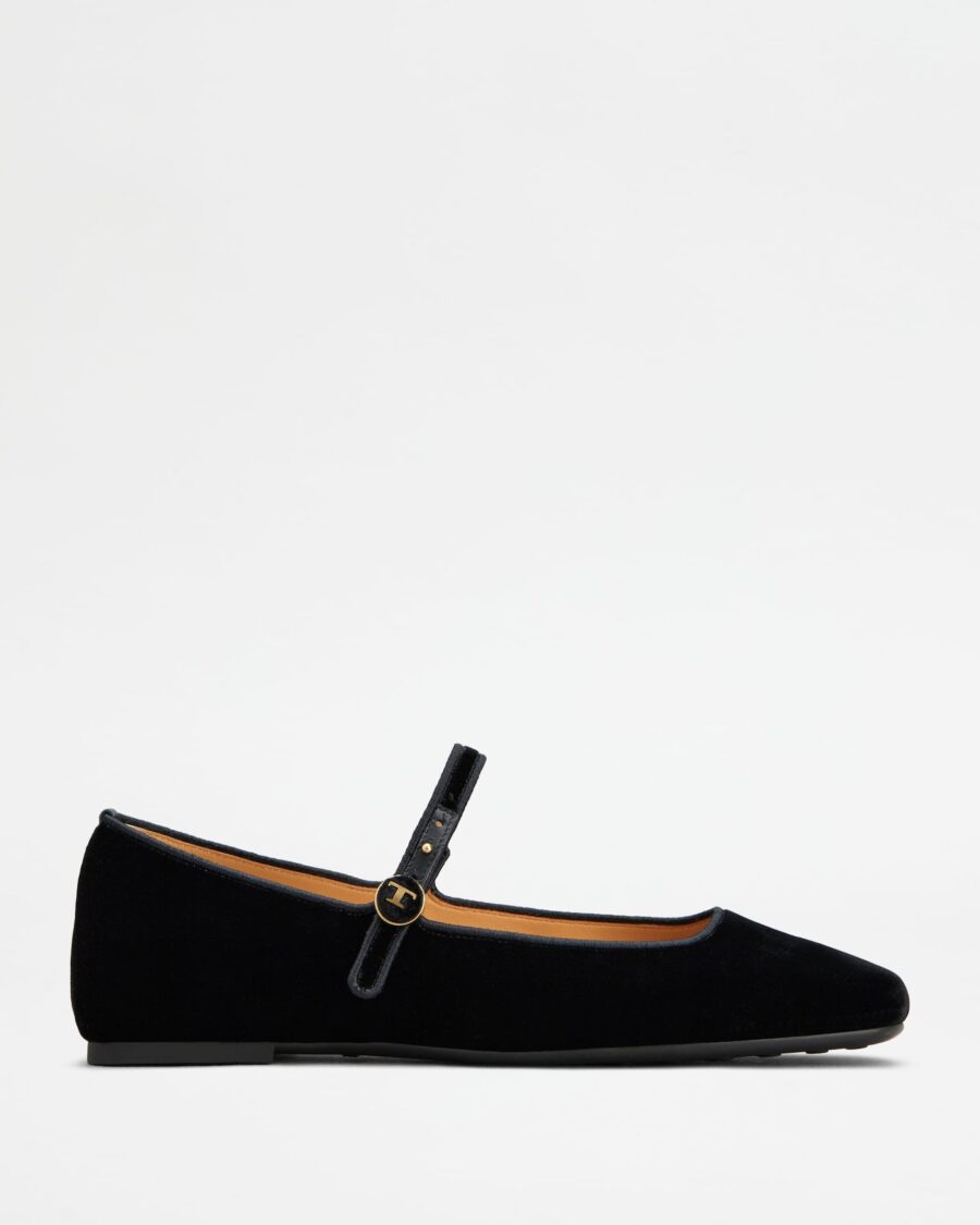 VELVET BALLERINAS