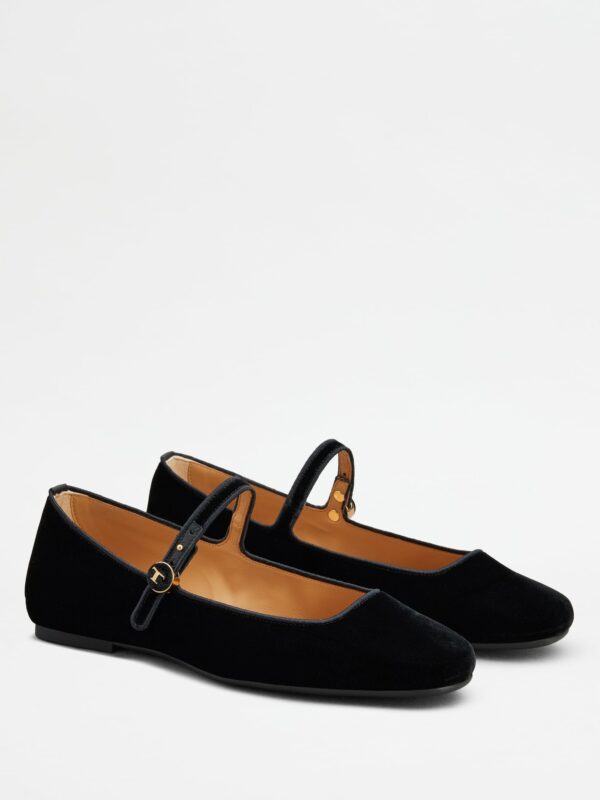 VELVET BALLERINAS