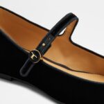 VELVET BALLERINAS