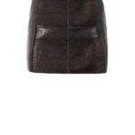 LEATHER MINI SKIRT