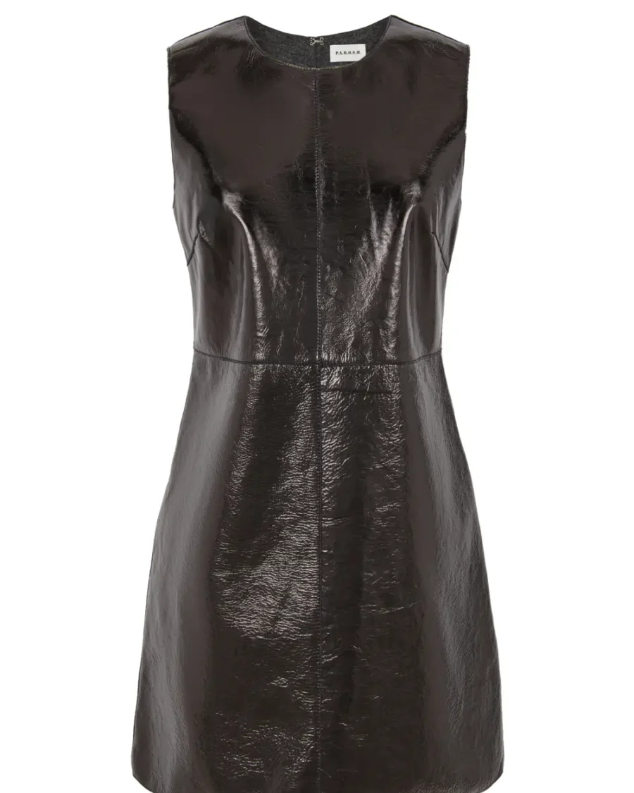 PATENT LEATHER DRESS