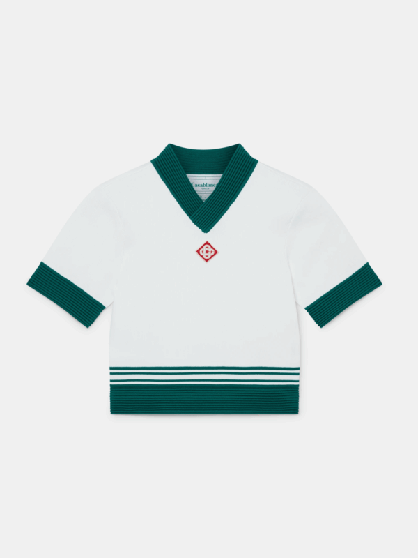 V NECK TENNIS TOP