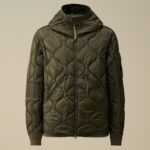 PADDED HOODED DOWN JACKET
