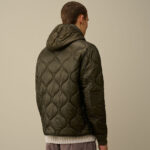 PADDED HOODED DOWN JACKET
