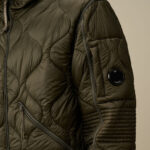 PADDED HOODED DOWN JACKET