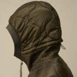 PADDED HOODED DOWN JACKET