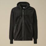 FLEECE ZIPPED HOODED SWEATSHIRT