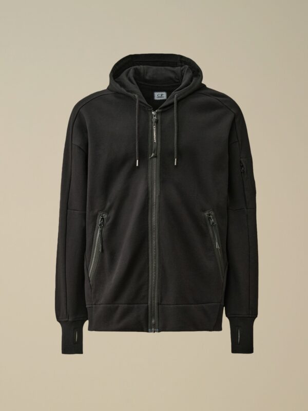 FLEECE ZIPPED HOODED SWEATSHIRT