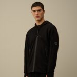 FLEECE ZIPPED HOODED SWEATSHIRT