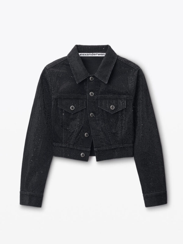 CRYSTALS DENIM JACKET